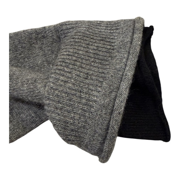 Ed Hardy Gray Sweater Sz M Love Kills Slowly Cashmere Wool Womens - Picture 6 of 6